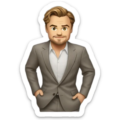 Leonardo DiCaprio sticker