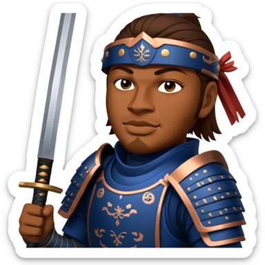 Vigilant Samurai sticker