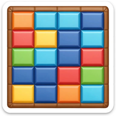 quilt in the shape of a battery sticker