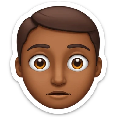 Crooked ￼eyes sticker