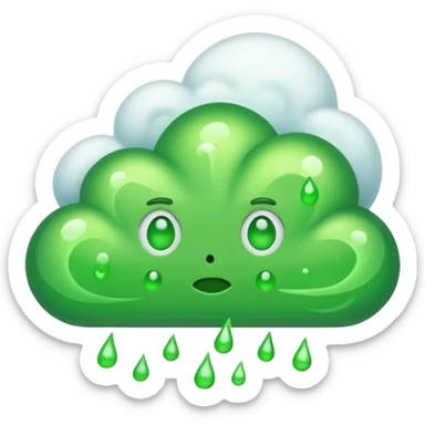 chemical gas sticker