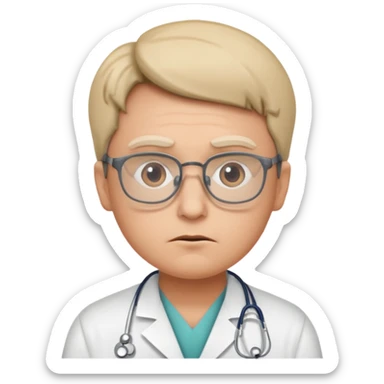 They need some concern on their face; they need to be considering one of two medical options. sticker