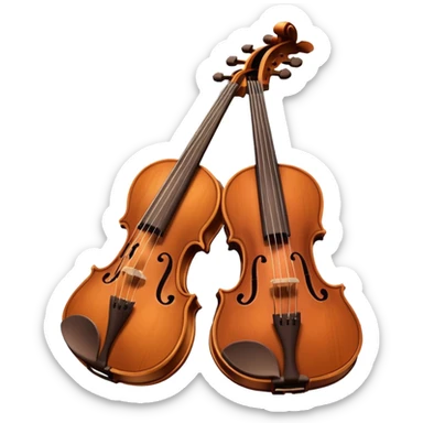  violin sticker
