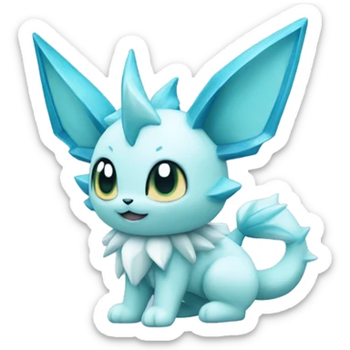 Glaceon-Vaporeon sticker