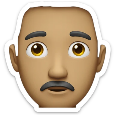 man sad and lost in the deep of life sticker