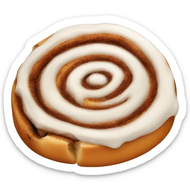 Cinnamon roll sticker