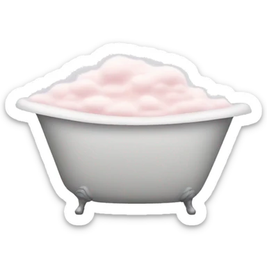 bath foam sticker