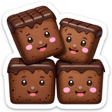 Brownie bites sticker