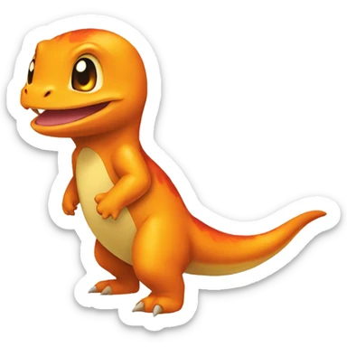 Charmander Full Body sticker