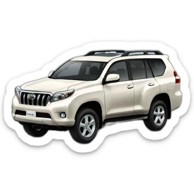 Toyota Prado 2014 sticker