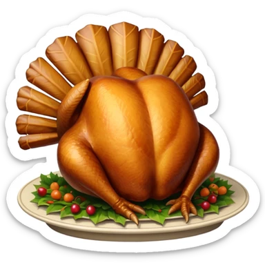 Thanksgiving sticker