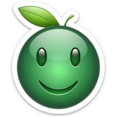 tick  icon green color sticker