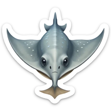 Stingray Fish sticker