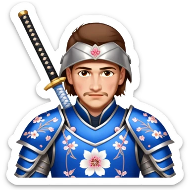 Samurai Warrior sticker