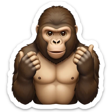 Gorilla tag hand sticker