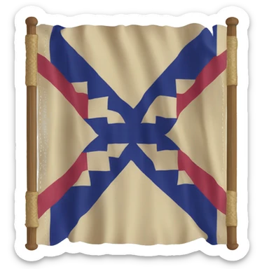 Assyrian flag sticker
