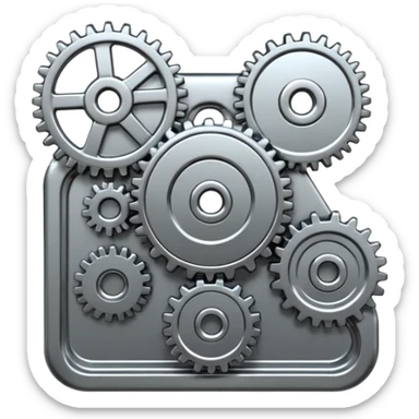 tag system organization 3d sticker