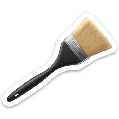 art brush sticker
