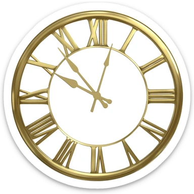 reloj sticker