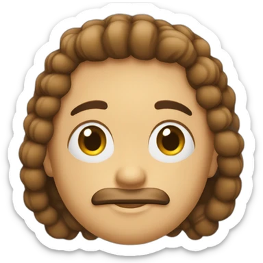 Un caca qui chie un autre caca sticker