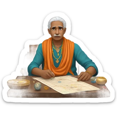 vedic astologer sticker