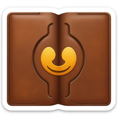 brown passaport sticker