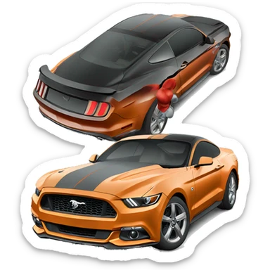 Ford mustang 2015 sticker