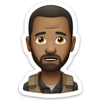 The walking dead dryl Dixon  sticker