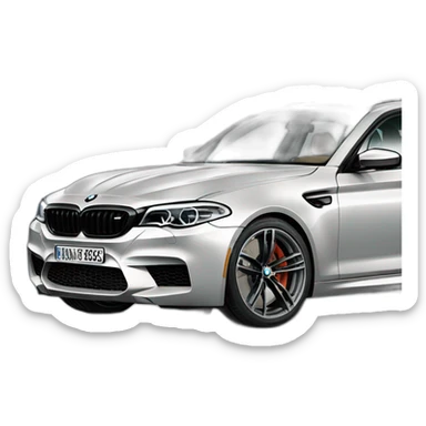BMW m5 sticker