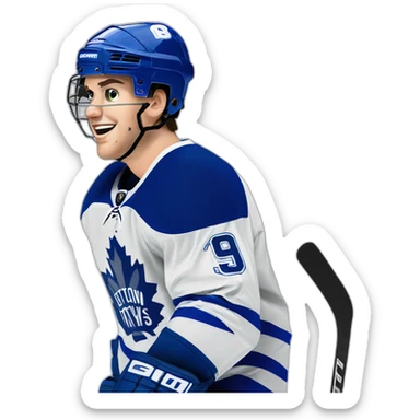 Auston Matthews hockey Toronto sticker