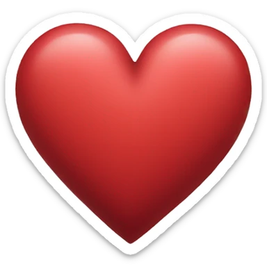 Heart sticker