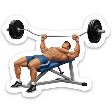 close-grip flat-benchpress sticker