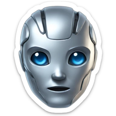 silver galactic sticker