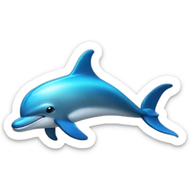 dolphin sticker