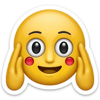 Leon (animal) guiñando el ojo , emoji tipo iphone sticker