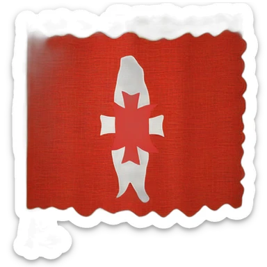 canton bern flag sticker