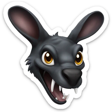 venom kangaroo sticker