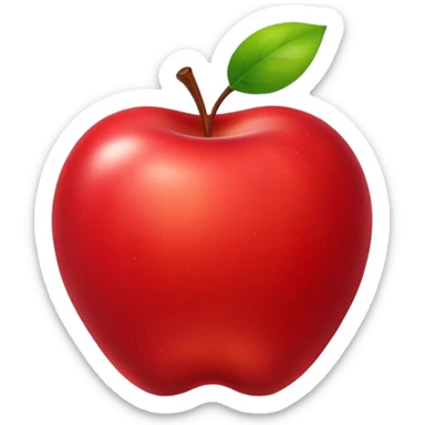 An apple for the teacher sticker