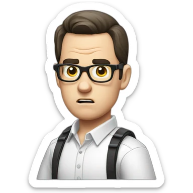 angry video game nerd sticker