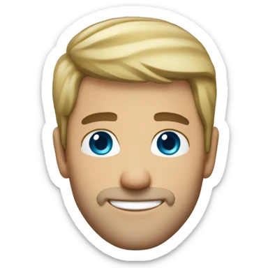 handsome-48-year-old-man-with-short-dirty-blonde-hair-and-kind-ocean-blue-eyes-and-stubble-smiling sticker