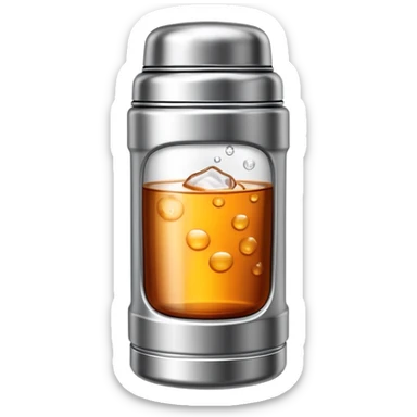 whisky in a thermos sticker