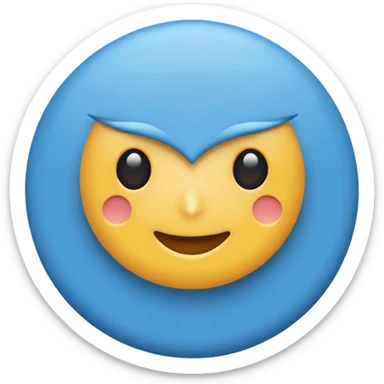 Twitter  verified emoji sticker