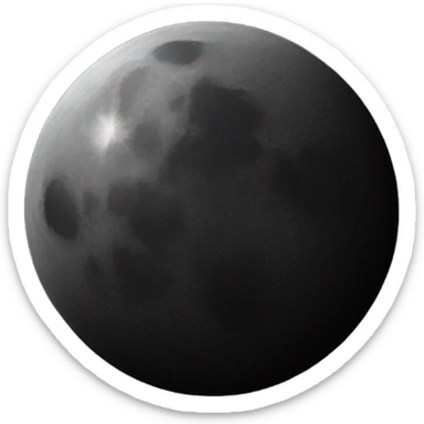 Black Moon sticker