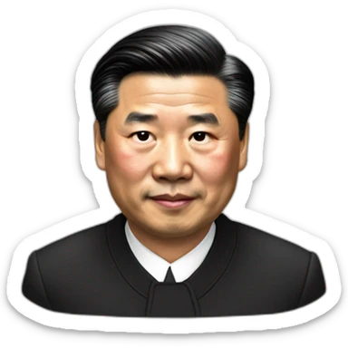 president xi sticker