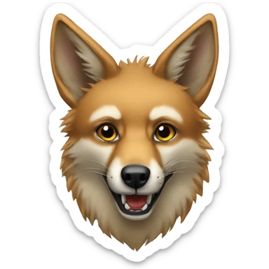 Jackal sticker