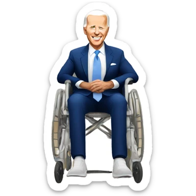joe biden in a nursing home sticker