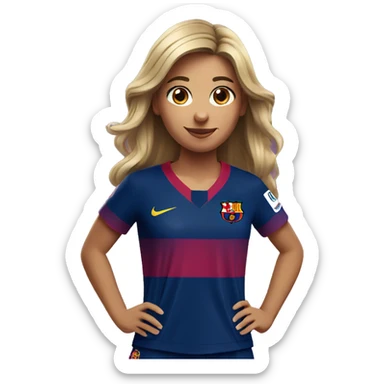 Barça femenino sticker