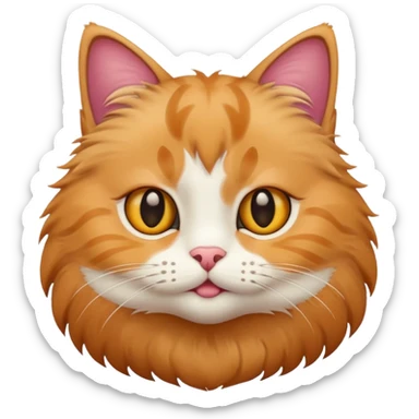 A cat that is super sticker