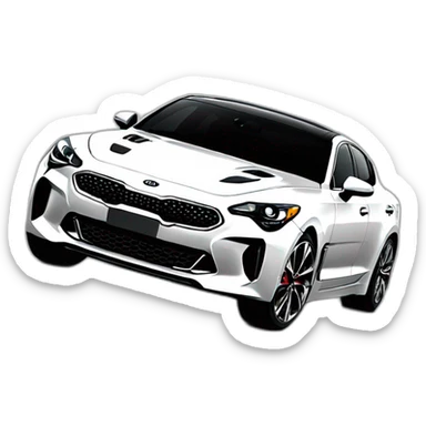 kia stinger sticker