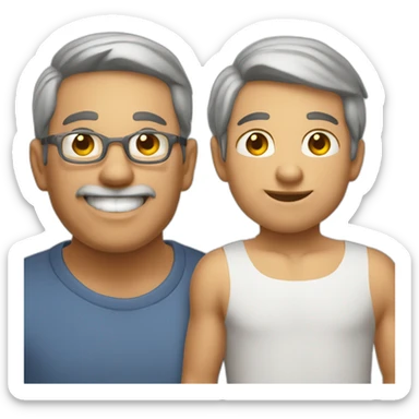 menino com um porquinho sticker